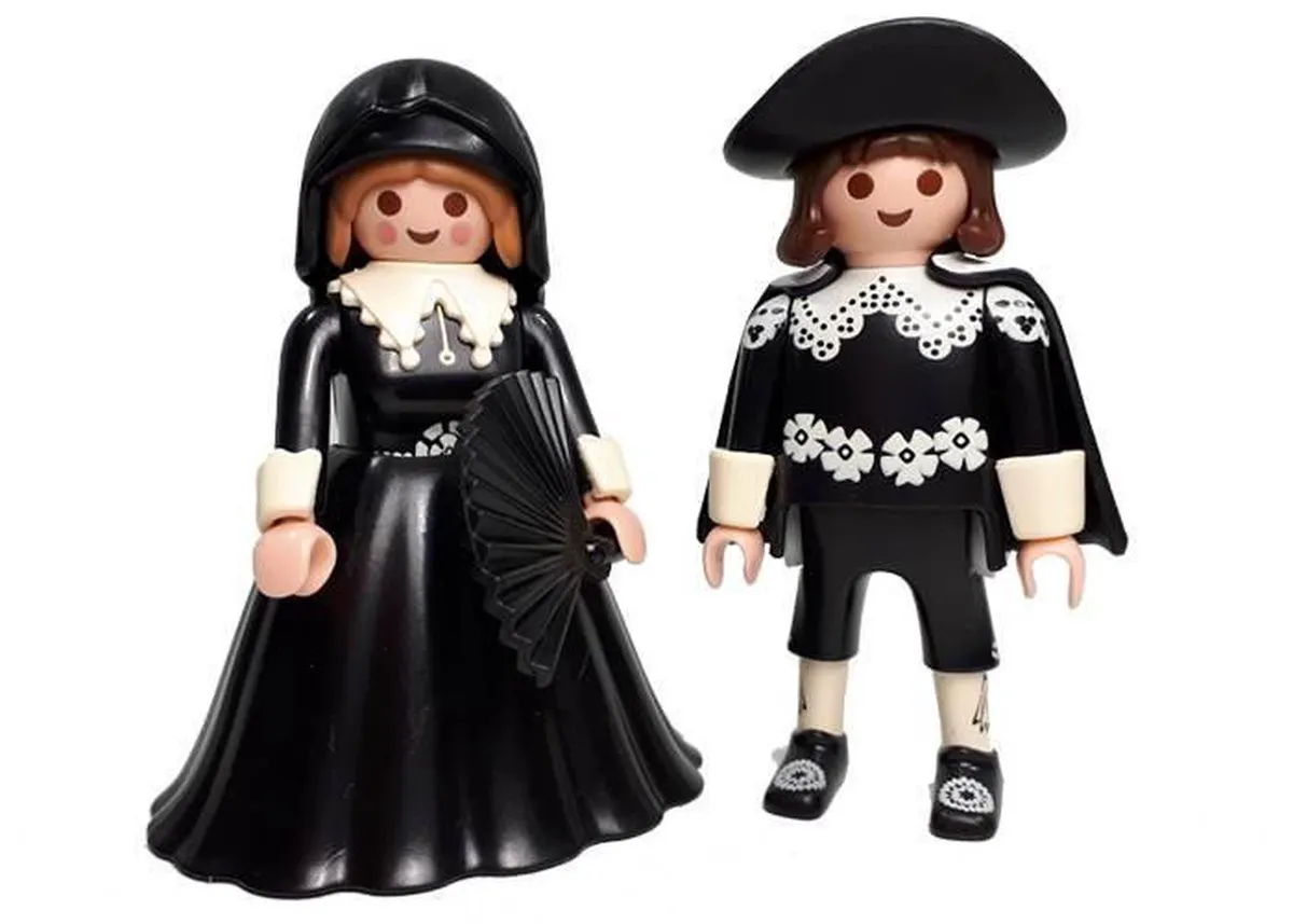 Playmobil 9483 Rembrandt Marten & Oopjen - Zwart