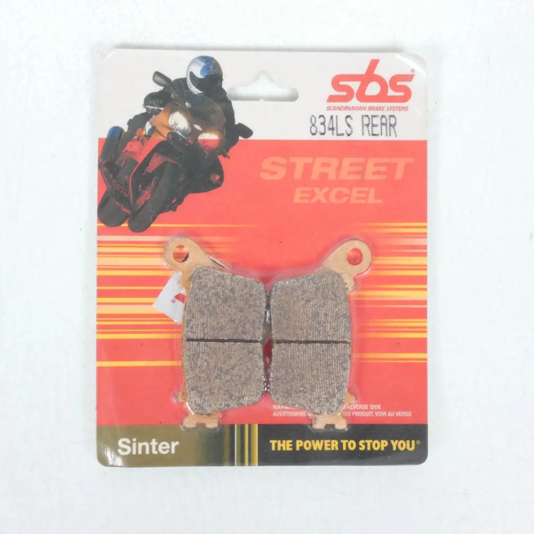 Plaquette de frein SBS pour Moto Suzuki 1000 Gsx-R Abs 2015 à 2020 AR Neuf