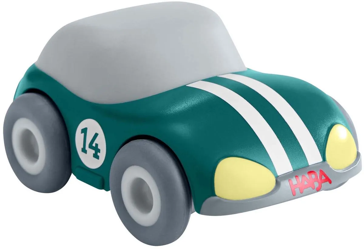 Haba Kullerbu Houten Knikkerbaan Groene Racewagen