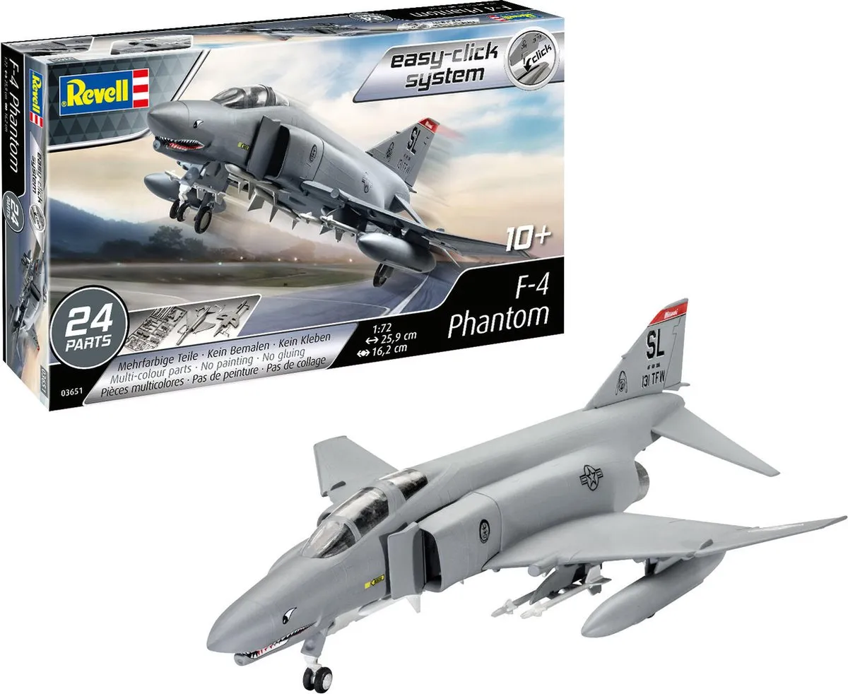 Revell 03651 F-4 Phantom Modelbouwpakket - 1:72 - Multi