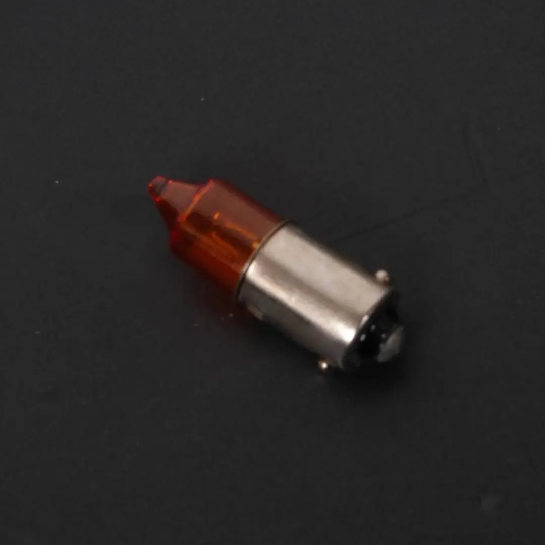 oranje knipperlichtlamp ba9s 12v 10w vicma voor motorfiets scooter l829