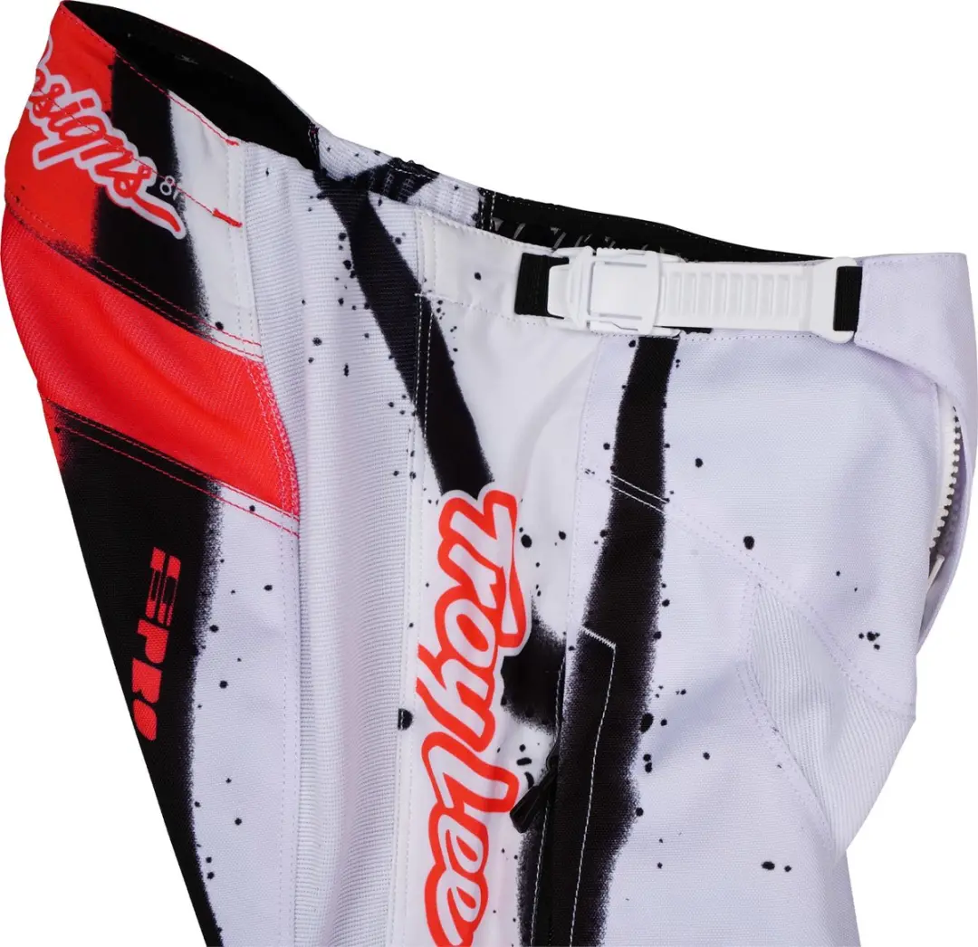 Troy Lee Designs GP Pro Membrane Jeugd Motocrossbroek 24 - Wit/Rood