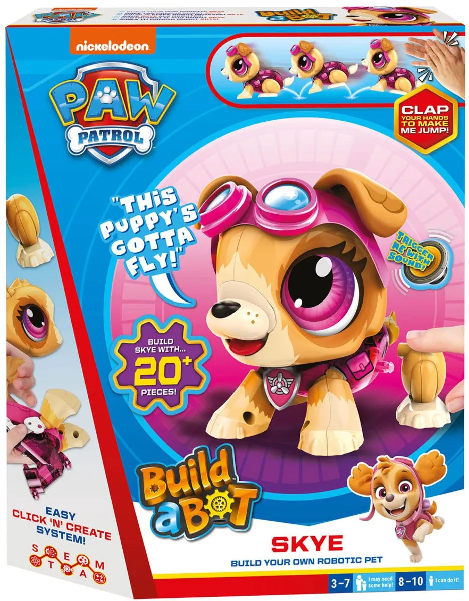 Goliath Build a Bot Paw Patrol Skye Robot Bouwpakket - Multicolor - afbeelding 6 van 6