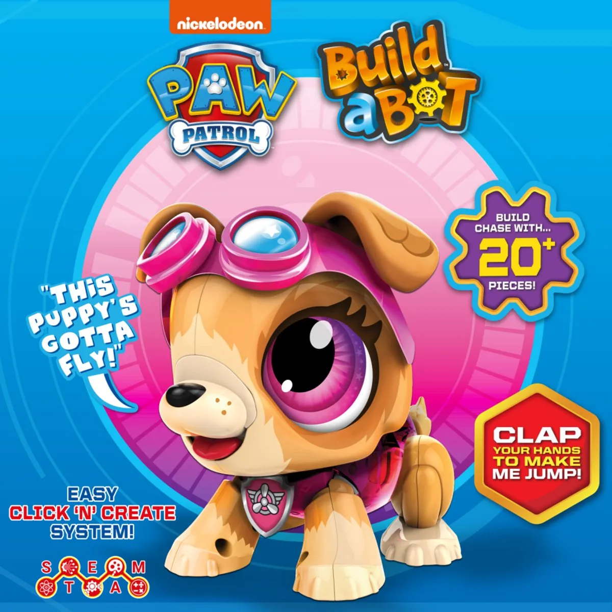 Goliath Build a Bot Paw Patrol Skye Robot Bouwpakket - Multicolor