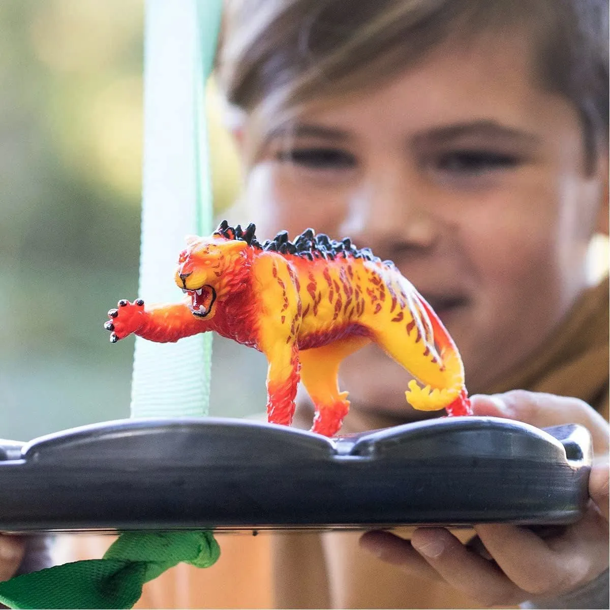 Schleich Eldrador Creatures Lavatijger Speelfiguur 70148 - Oranje