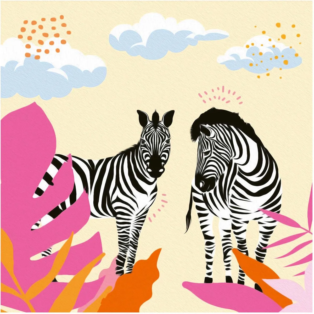 Ravensburger Zebra Schilderen op nummer - Meerkleurig - afbeelding 6 van 6