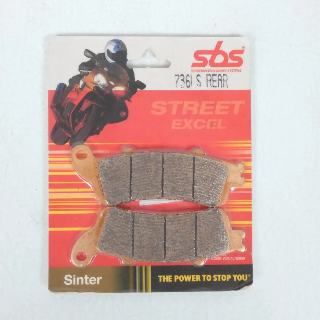 Plaquette de frein SBS pour Moto Honda 1100 CBR 1999 à 2000 SC35G / AV / AR Neu