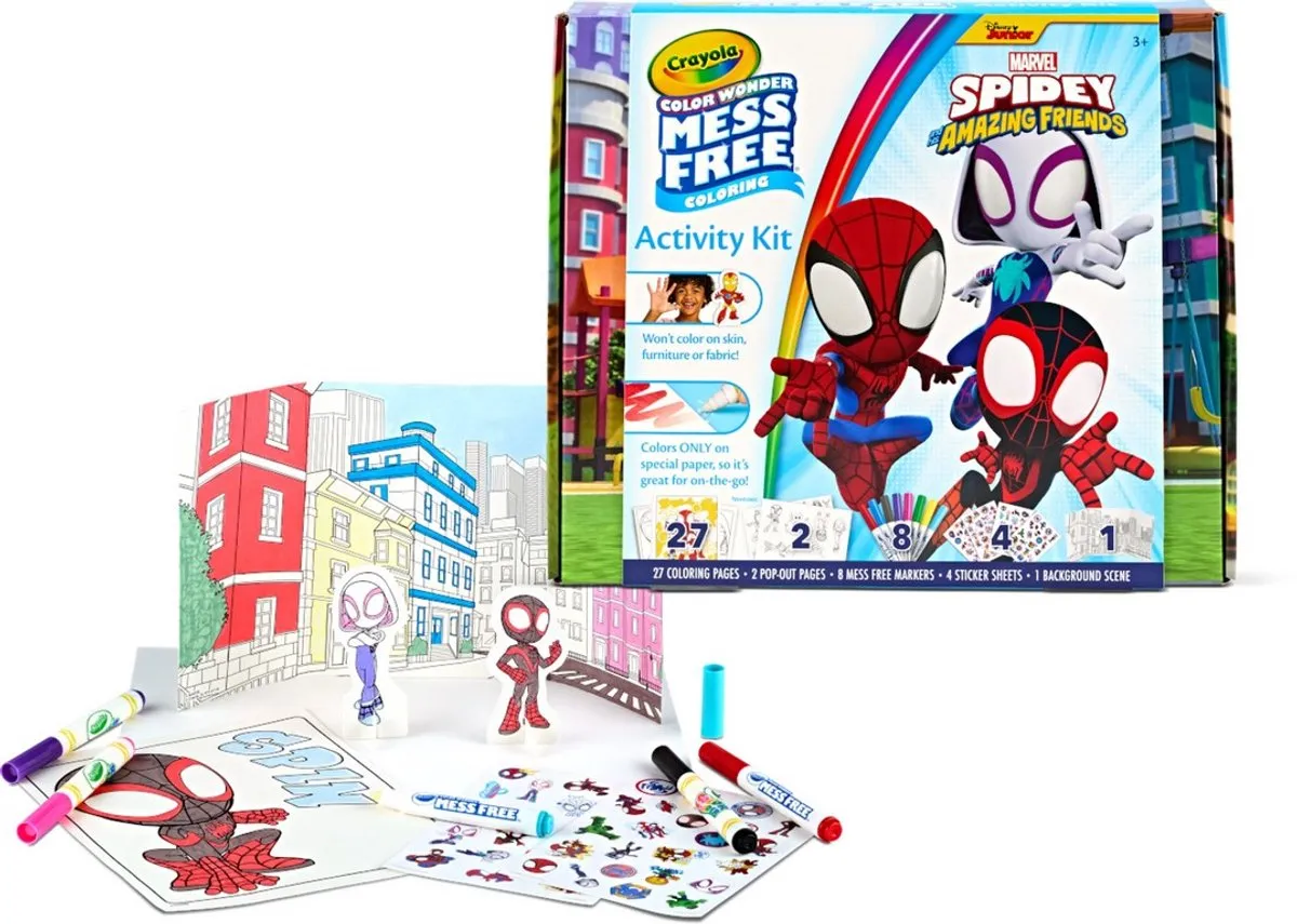 Crayola Color Wonder Spidey Knutselset