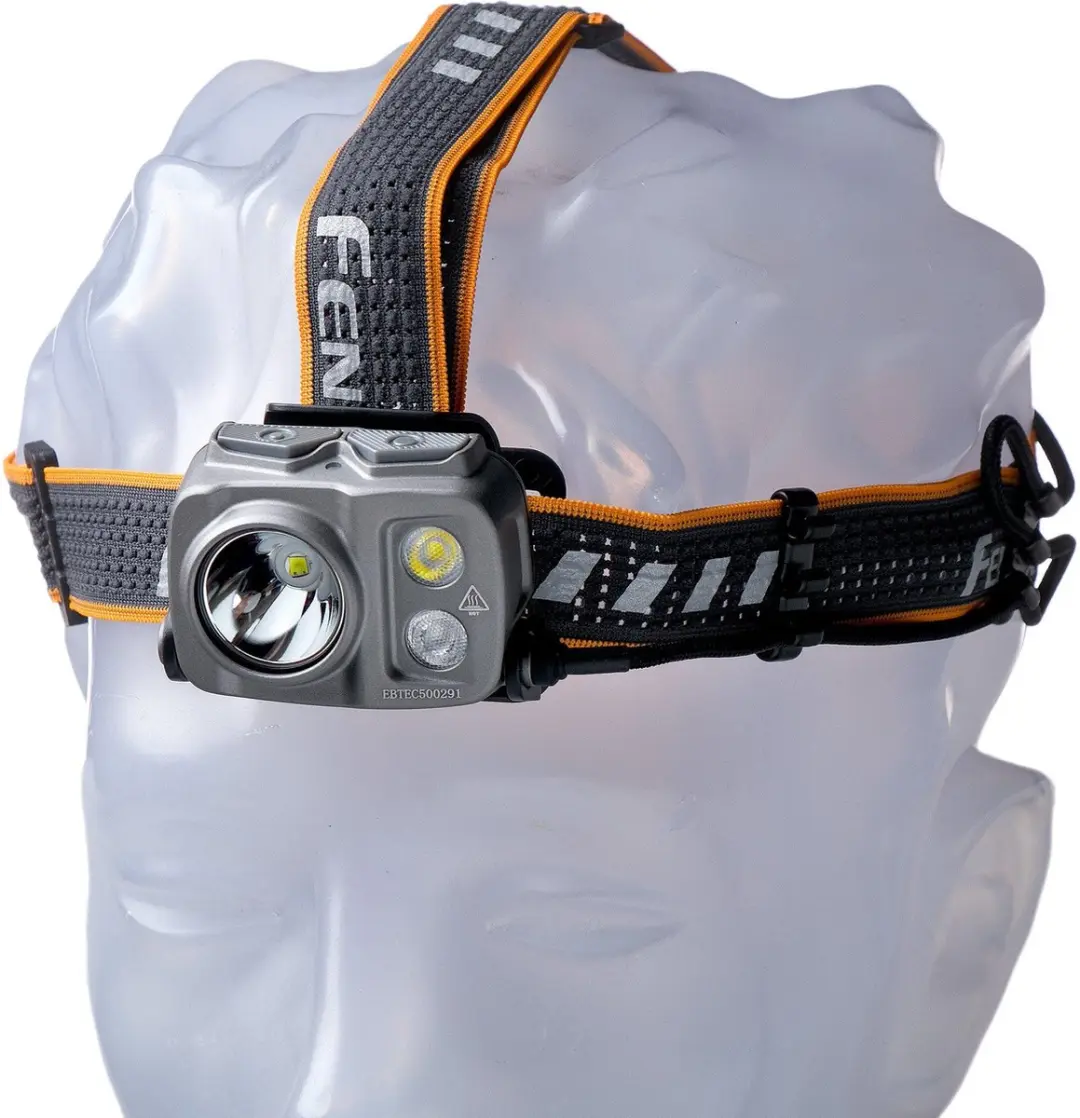 Fenix HP16R Hoofdlamp FEHP16R Oplaadbare Hoofdlamp voor Wandelen, 1250 Lumen, Al