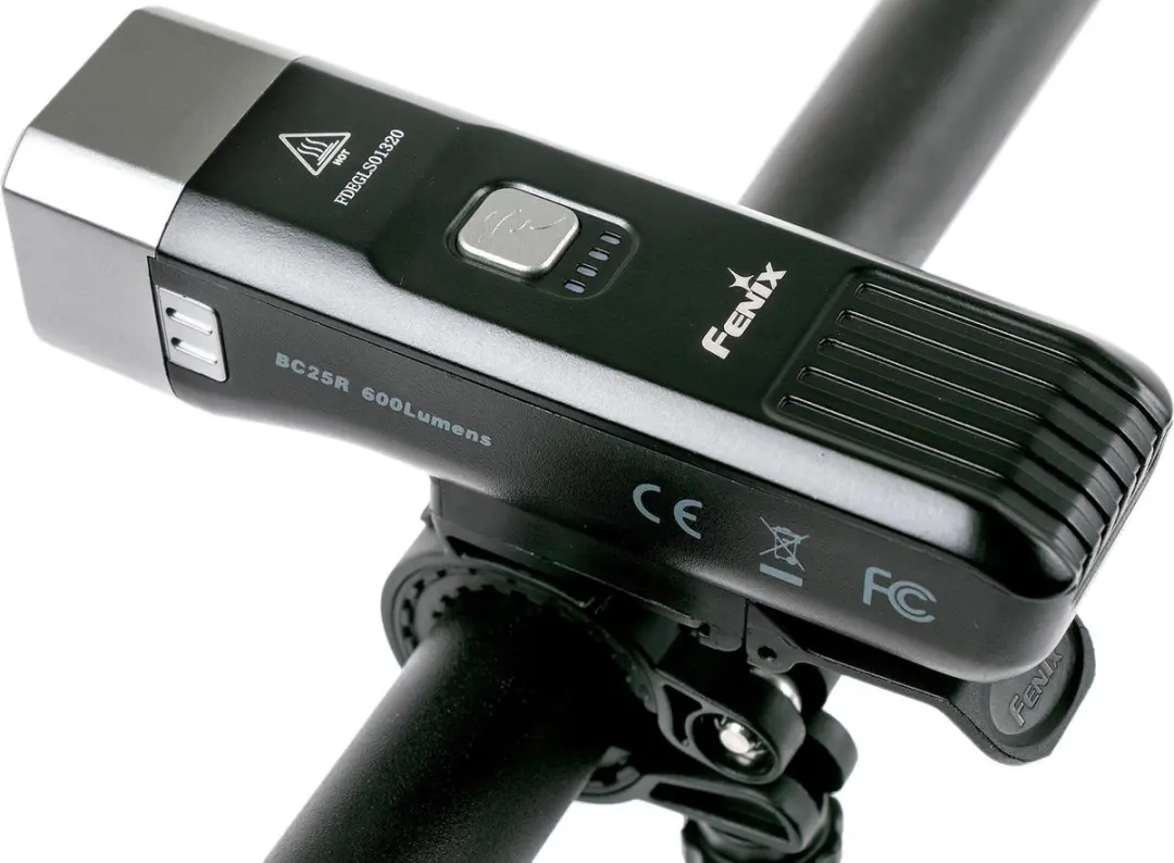 Fenix BC25R Voorlicht - 600 Lumen - Zwart/Grijs - afbeelding 6 van 6