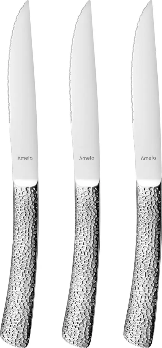 Amefa Bongo 3 Steakmessen XL - 3 Stuks