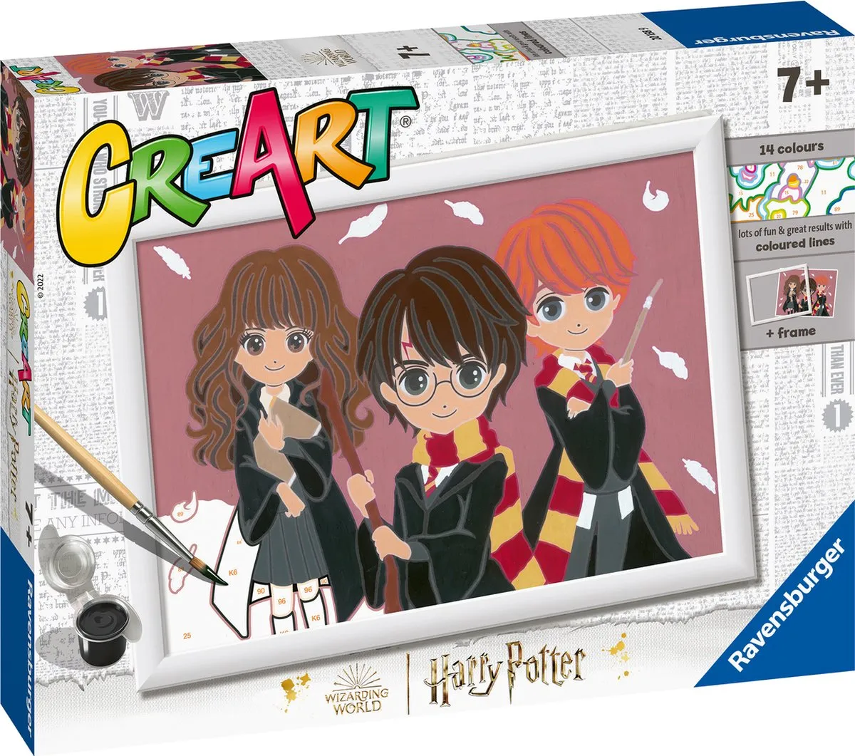 Ravensburger CreArt Harry Potter The Magical Trio Schilderen op nummer
