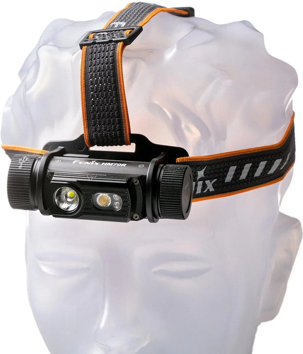 Fenix HM70R Hoofdlamp 1600 Lumen - Orange - afbeelding 2 van 4