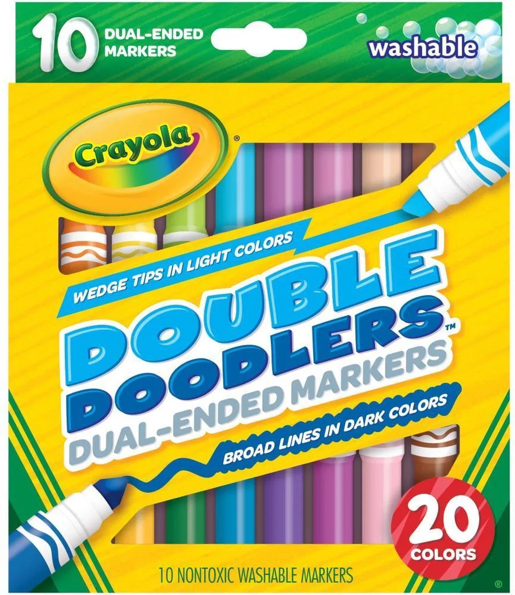 Crayola Double Doodlers Dubbelzijdige Markers