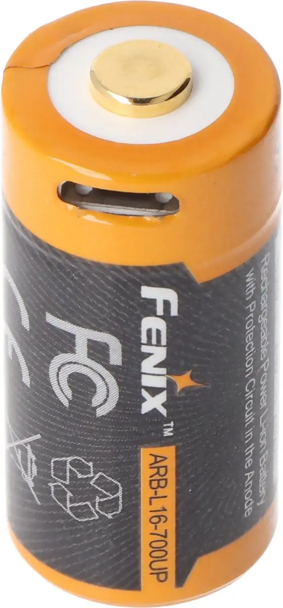 Fenix ARB-L16-700UP Li-ionbatterij 700mAh - USB-oplaadbaar - afbeelding 3 van 6
