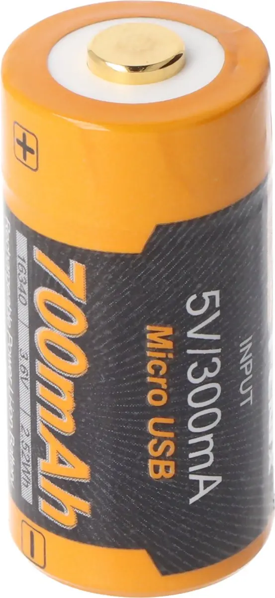 Fenix ARB-L16-700UP Li-ionbatterij 700mAh - USB-oplaadbaar - afbeelding 4 van 6