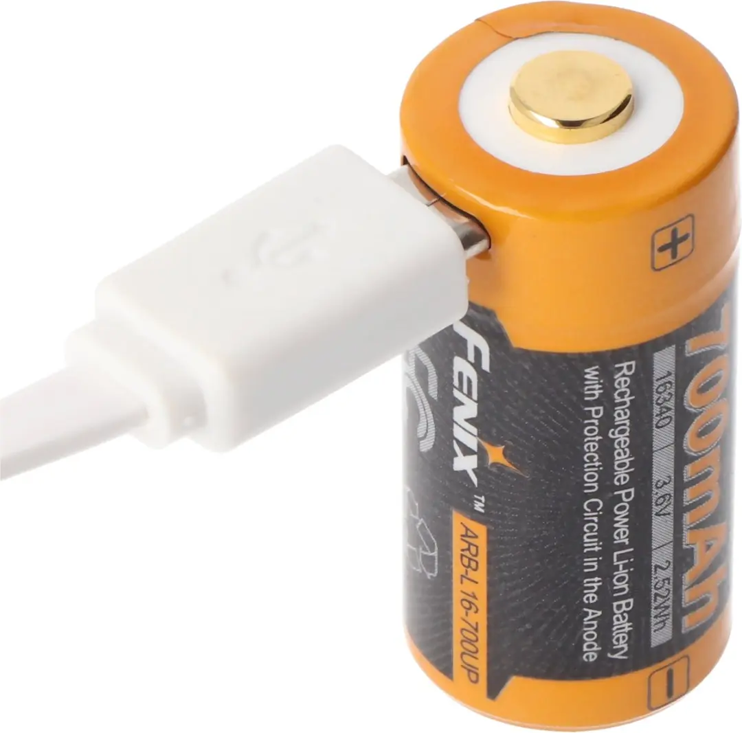 Fenix ARB-L16-700UP Li-ionbatterij 700mAh - USB-oplaadbaar - afbeelding 6 van 6