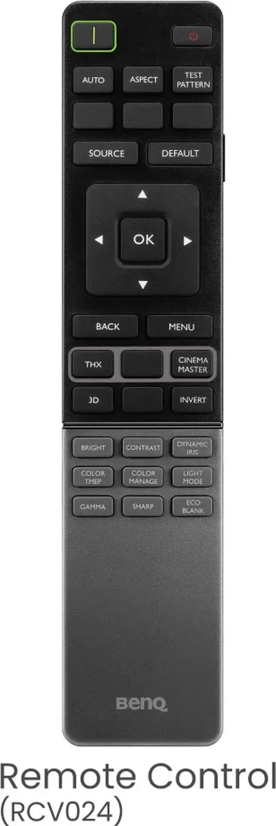 BenQ CinePrime W5800 Beamer - Zwart - afbeelding 2 van 6