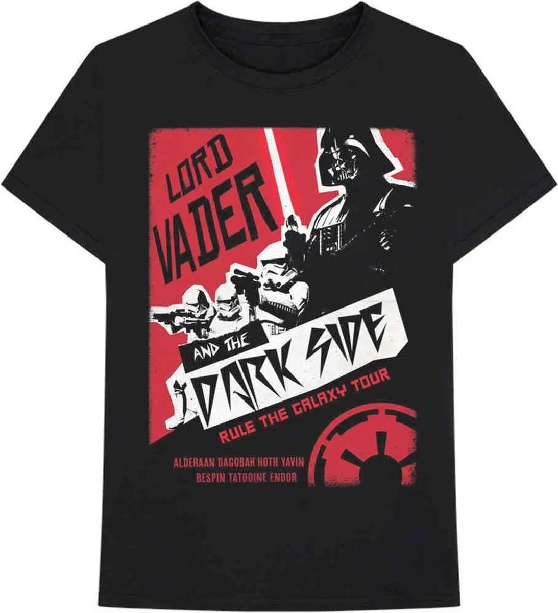Star Wars Darth Rock Heren T-shirt