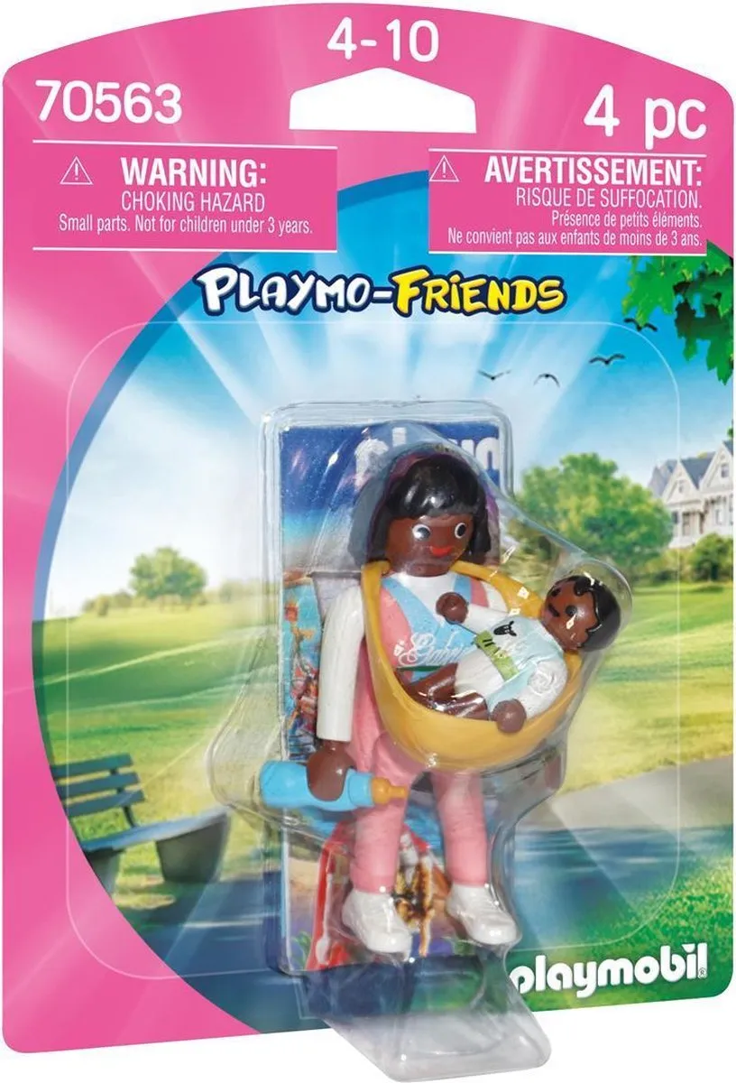 Playmobil Playmo-Friends Mama met draagzak 70563