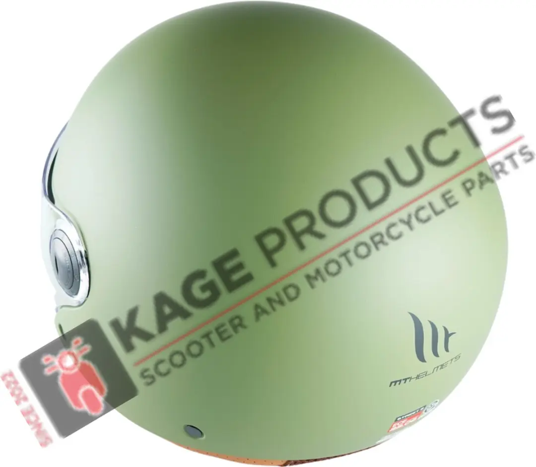 MT Helmets Street S Helmet - Mat Groen - Maat XS