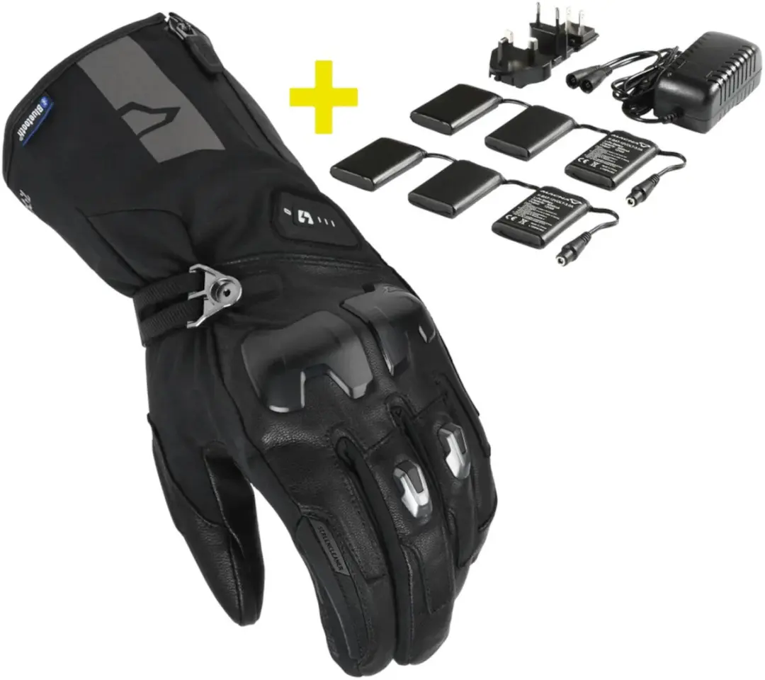 Macna Progress 2.0 RTX DL verwarmbare waterdichte motorhandschoenen Kit -