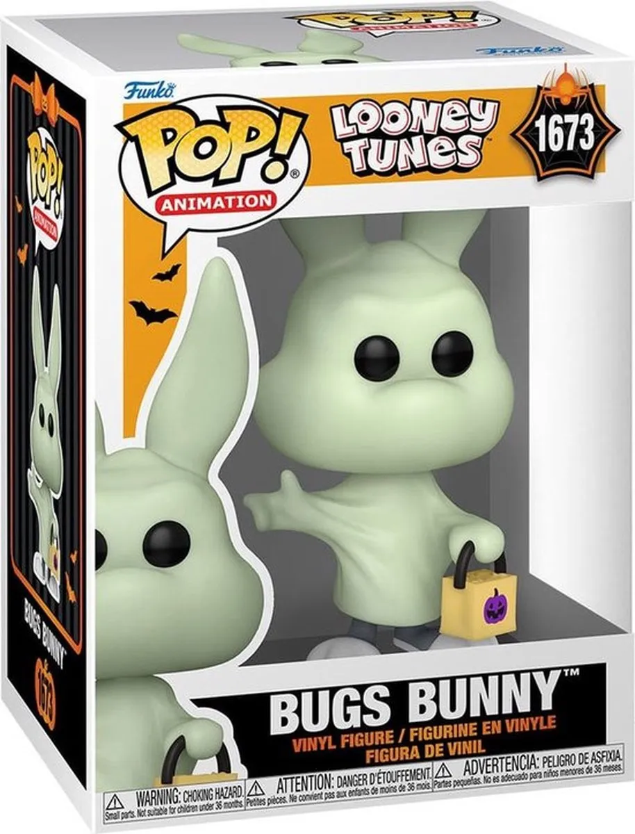 Funko Pop! Looney Tunes Bugs Bunny #1673 Halloween - Veelkleurig - afbeelding 6 van 6