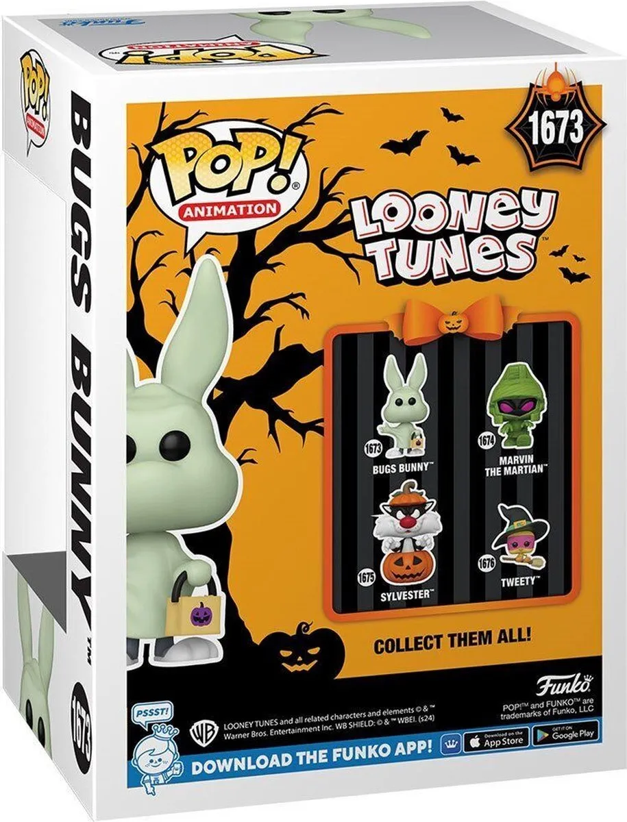 Funko Pop! Looney Tunes Bugs Bunny #1673 Halloween - Veelkleurig