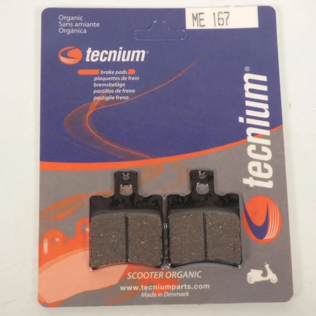 Plaquette de frein Tecnium pour Scooter Gilera 50 Typhoon 1993 à 2001 AV Neuf