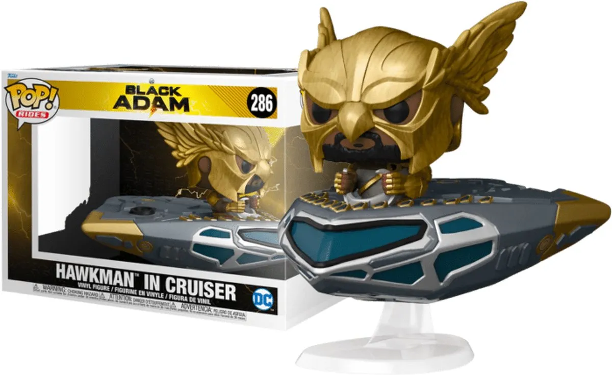 Funko DC Comics POP! Rides Hawkman Cruiser Verzamelfiguur - 15cm - Multicolours