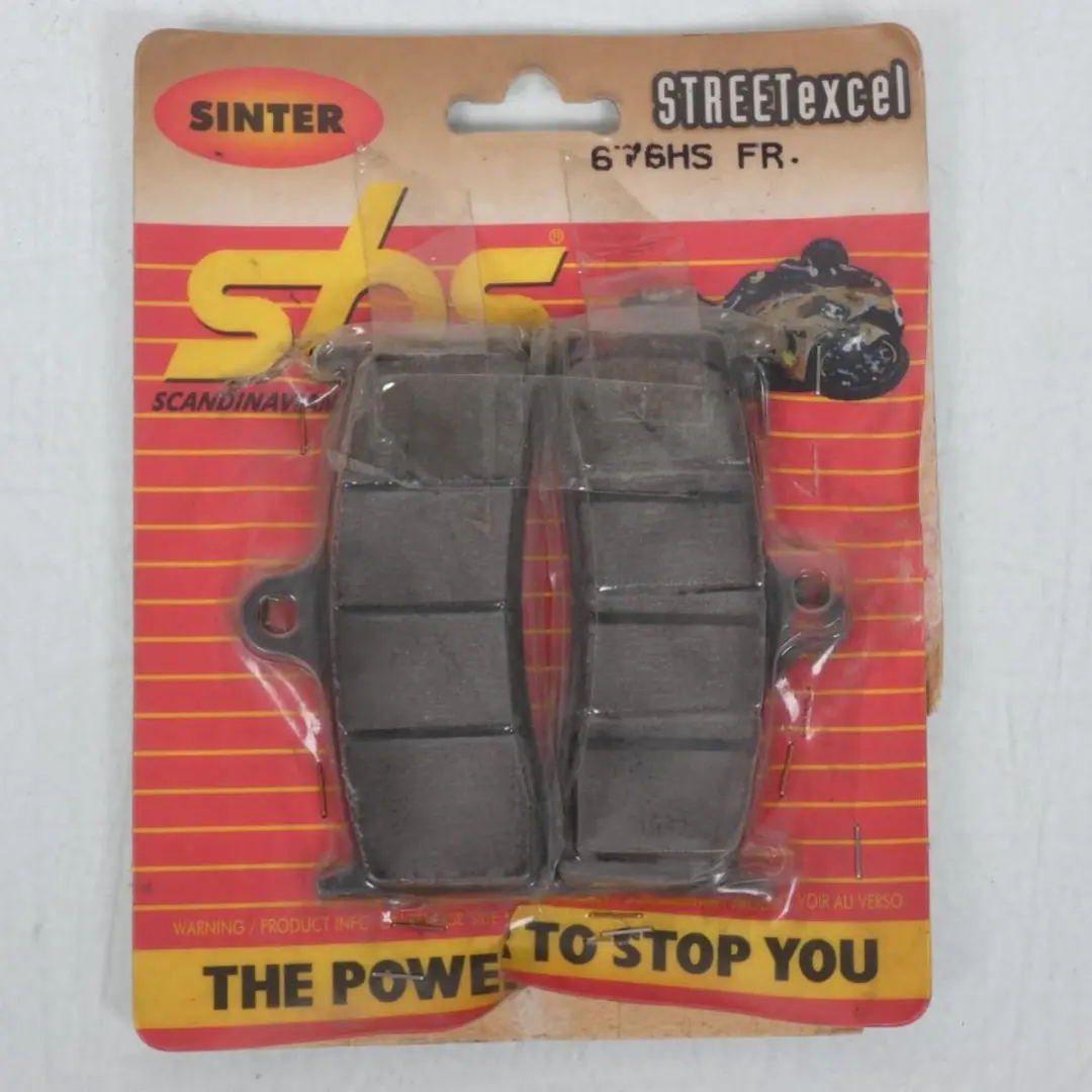 sbs remblokje voor motorfiets buell 1200 x1 verlichting 1999 tot 2002 av 676hs