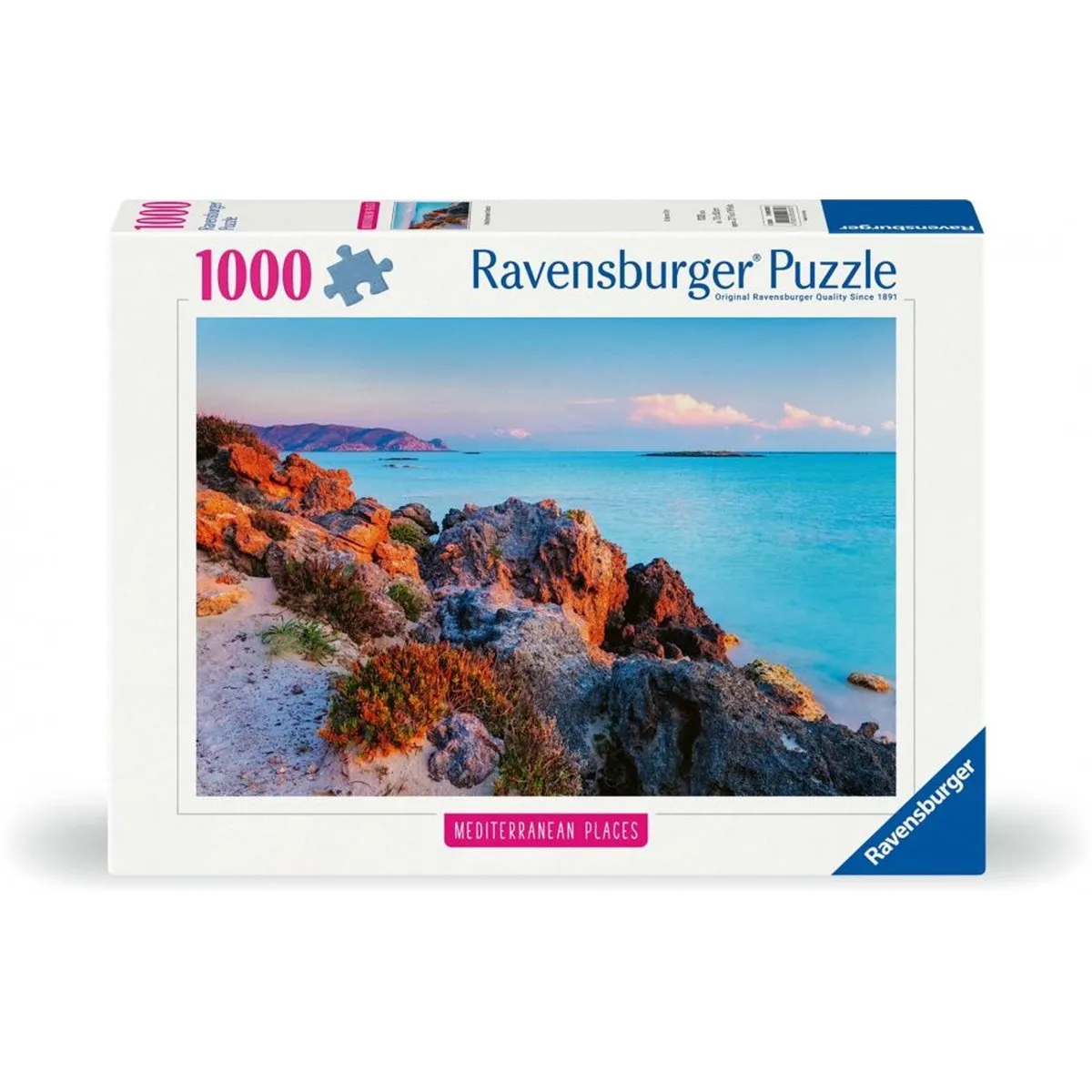 Ravensburger Mediterrean Places Greece Puzzle 1000 Stuks