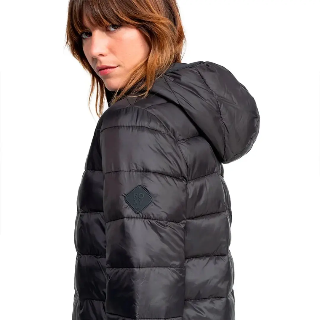Roxy Dames Wind Bliss Hooded Jas - Lichtgewicht - Multicolor - afbeelding 3 van 6