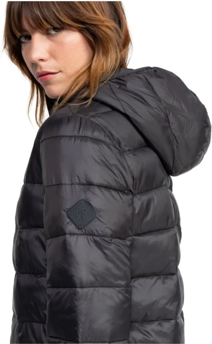 Roxy Dames Wind Bliss Hooded Jas - Lichtgewicht - Multicolor - afbeelding 6 van 6