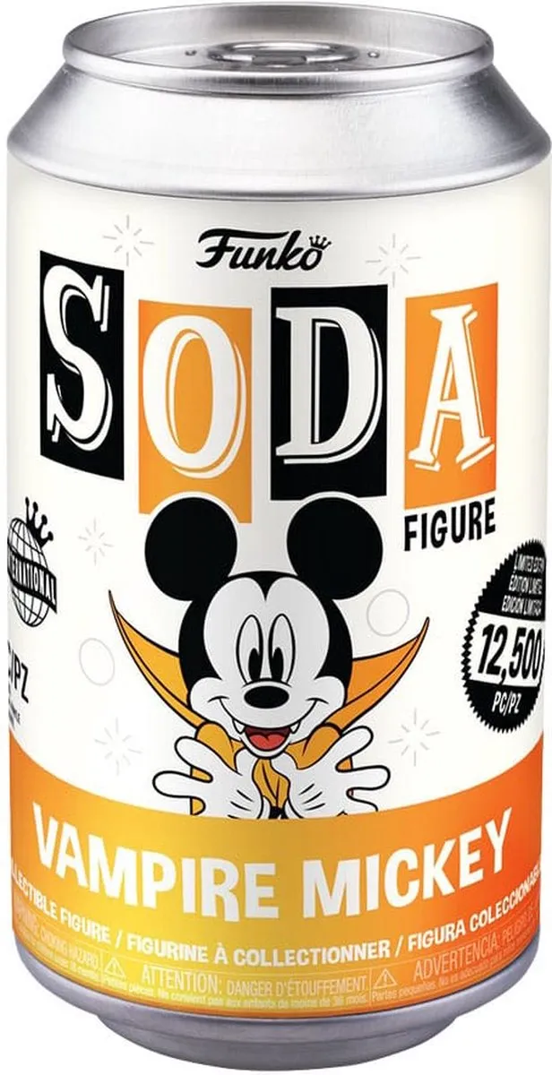 Funko Mickey Mouse Vamp Vinyl SODA Figure 11cm - Multicolor