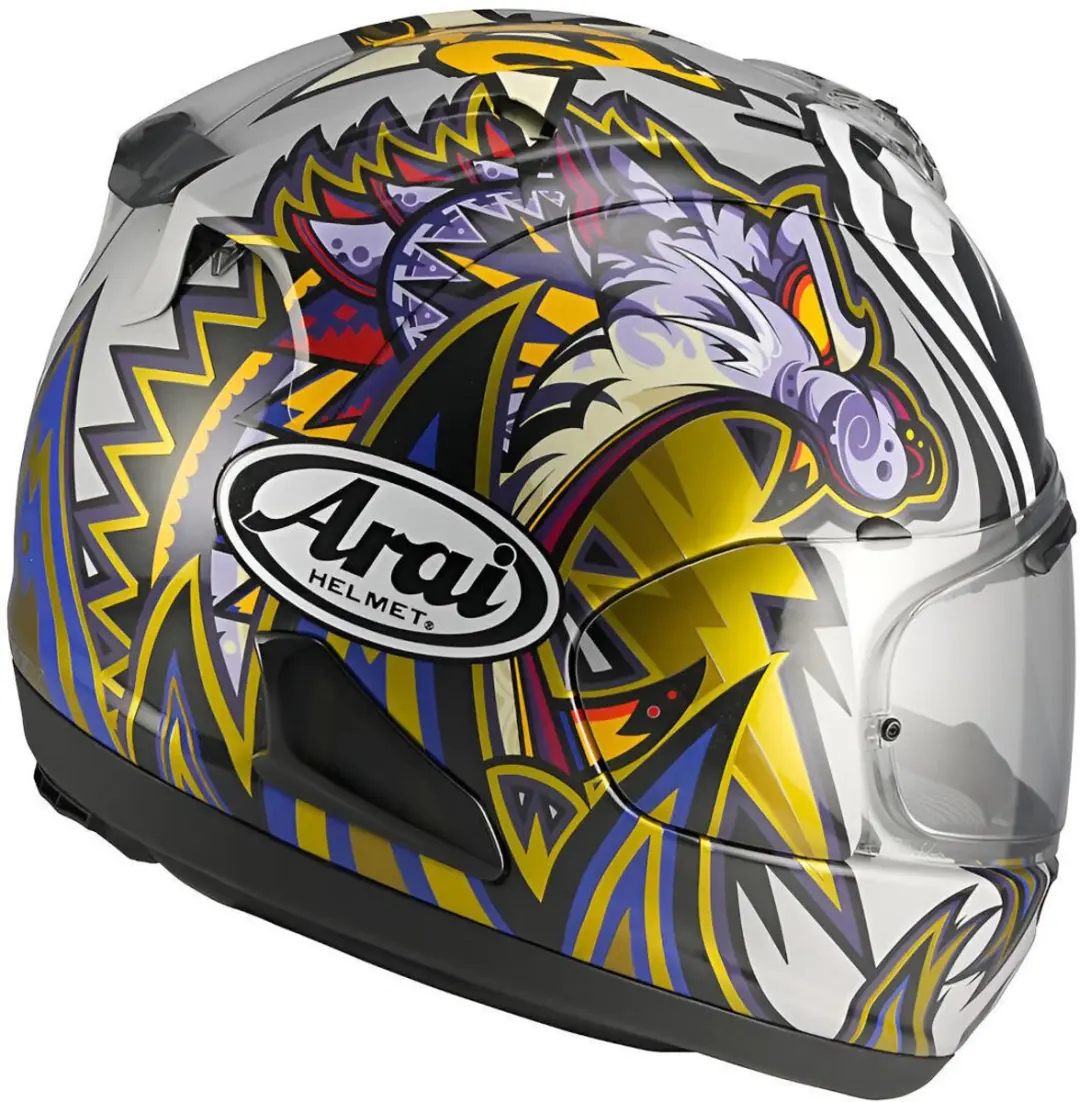 Arai RX-7V Evo Nakasuga Integraalhelm - S - Zwart/Goud