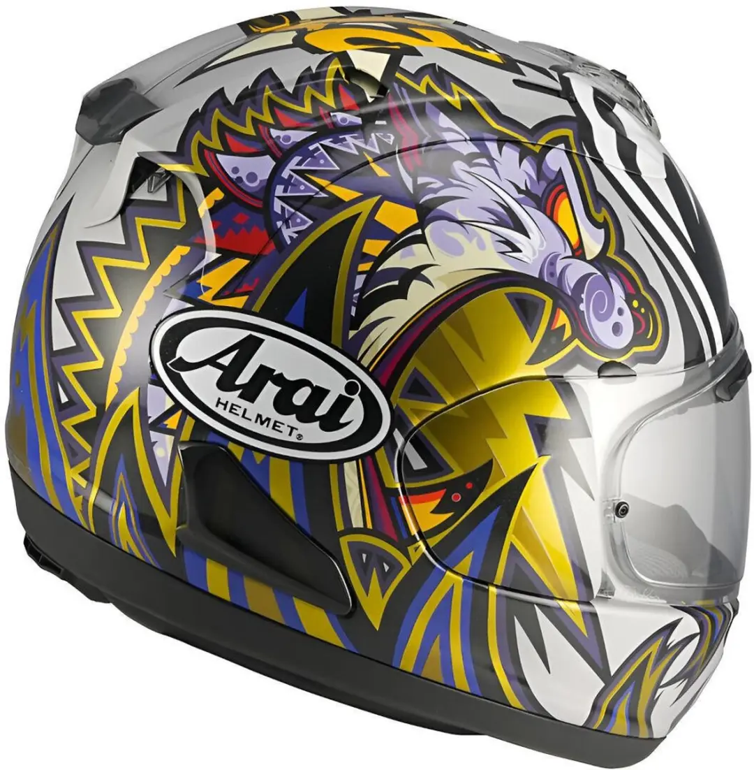 Arai RX-7V Evo Nakasuga Integraalhelm - S - Zwart/Goud