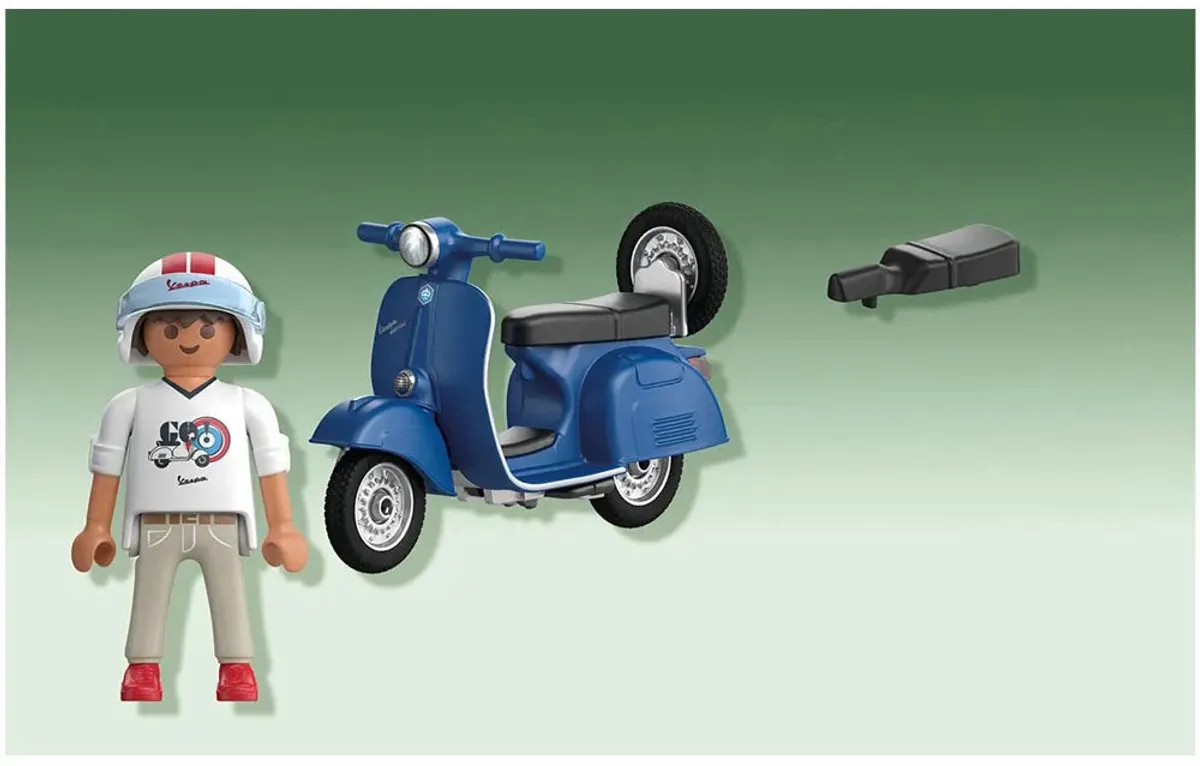 Playmobil 1969 Vespa 150 Sprint Veloce 71622 - Multicolor