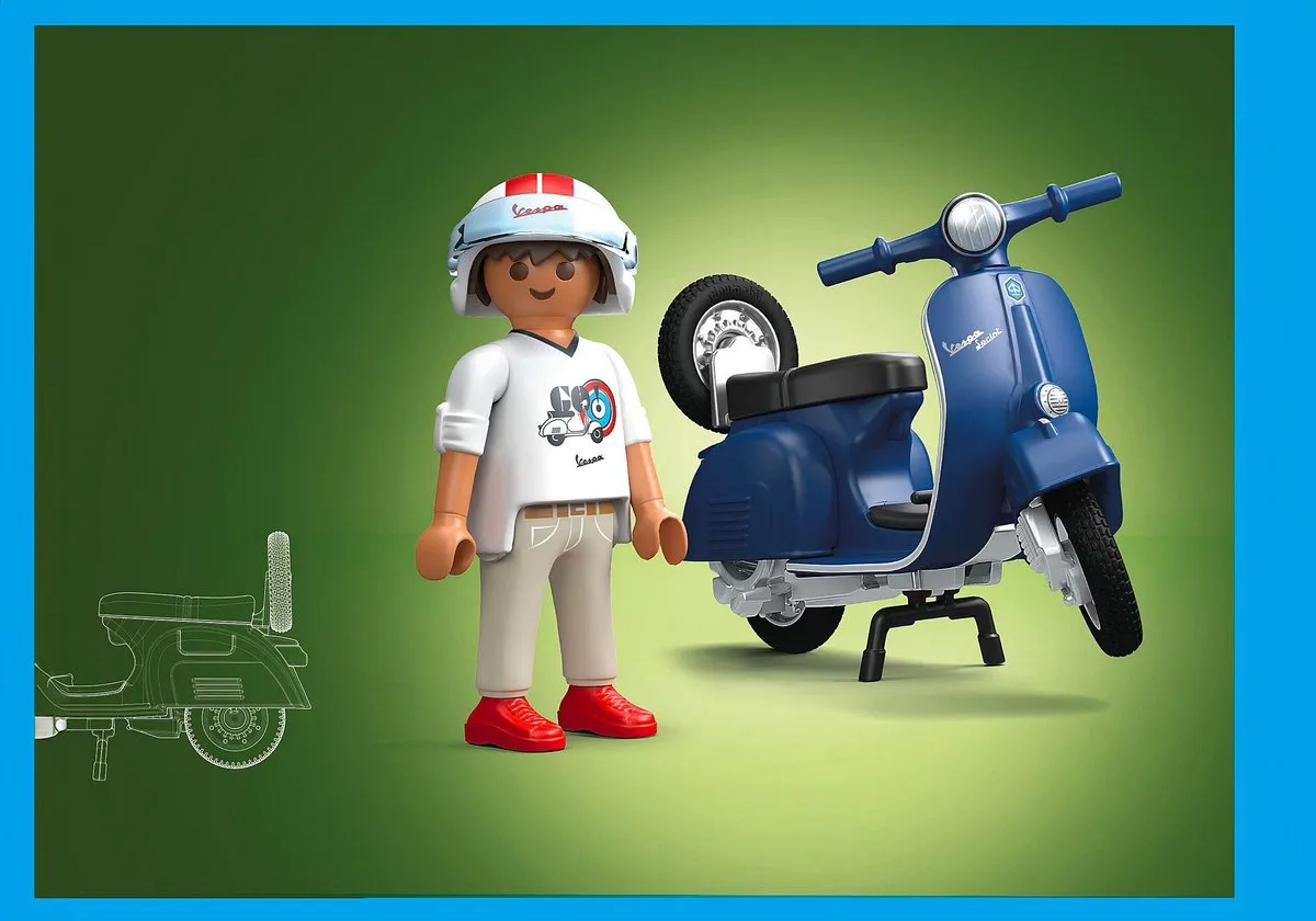 Playmobil 1969 Vespa 150 Sprint Veloce 71622 - Multicolor - afbeelding 6 van 6