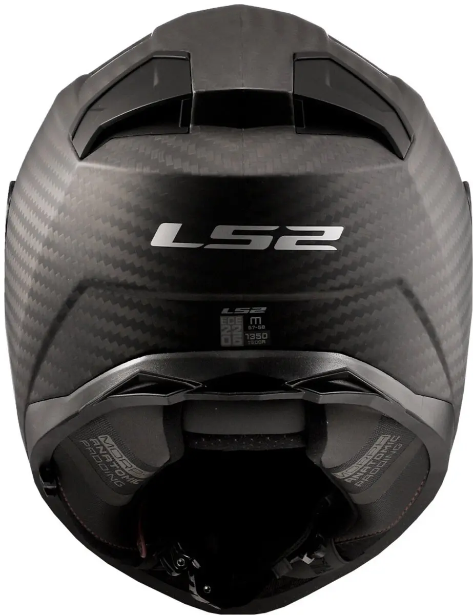LS2 FF811 Vector II Mat Carbon Integraalhelm - XL