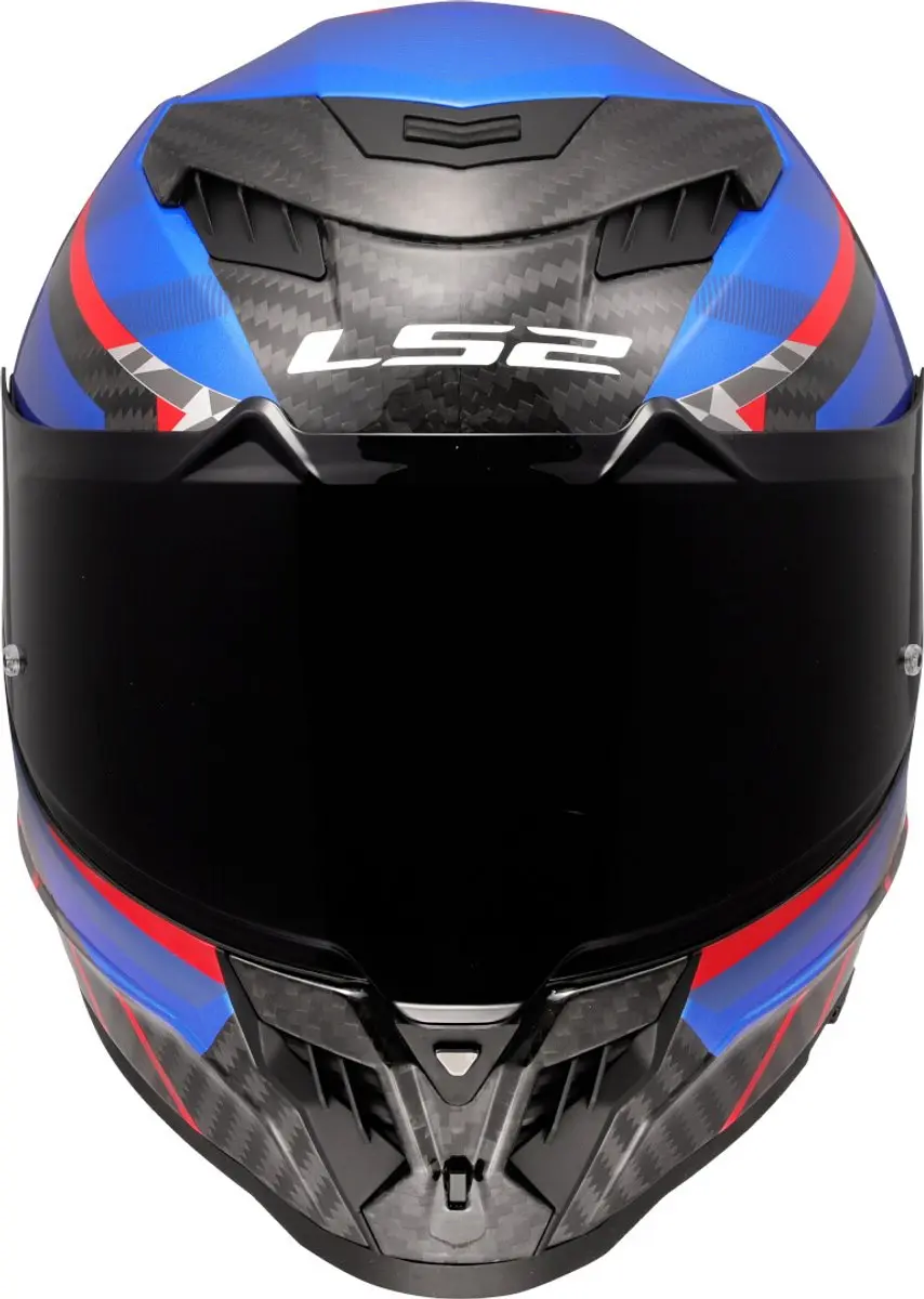 LS2 FF807 Dragon Trax Integraalhelm - XL - Blauw/Rood