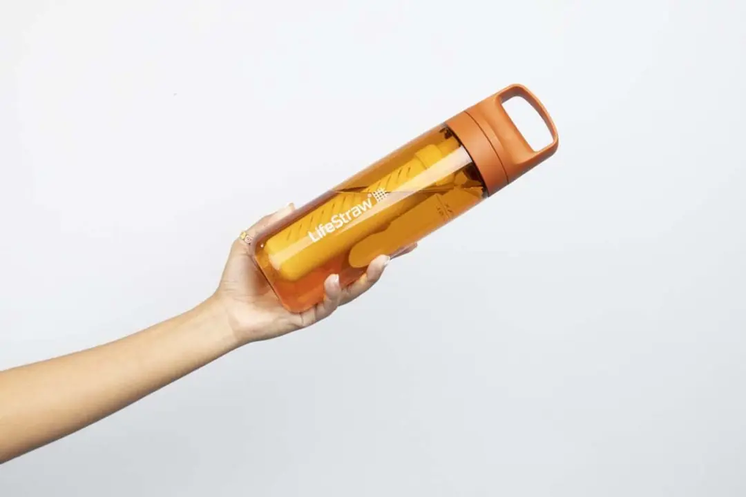 LifeStraw Go 2.0 Waterfles 650ml - Oranje