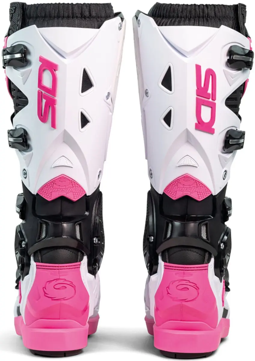 Sidi Crossfire 3 SRS Crosslaarzen 46 - Zwart/Wit/Roze