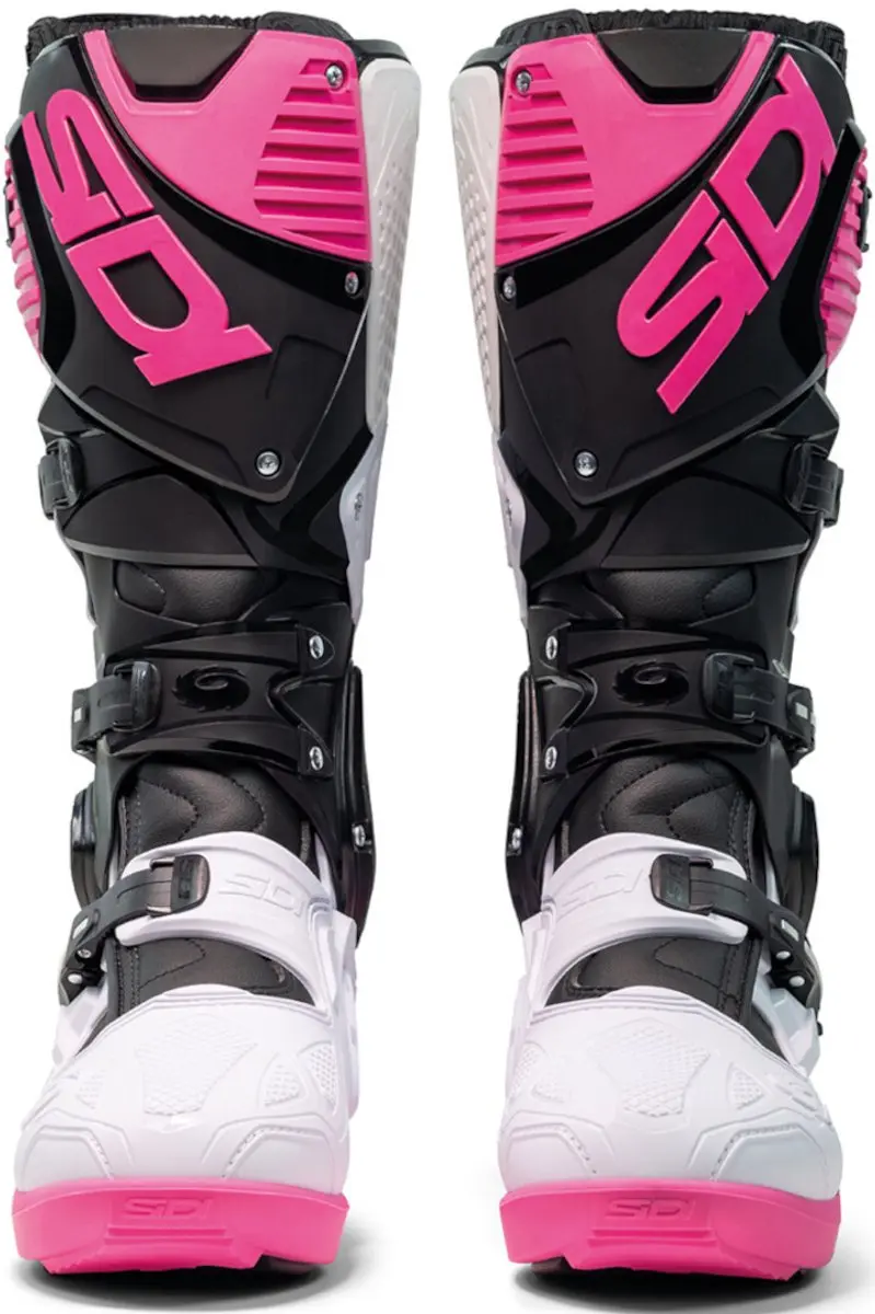 Sidi Crossfire 3 SRS Crosslaarzen 46 - Zwart/Wit/Roze