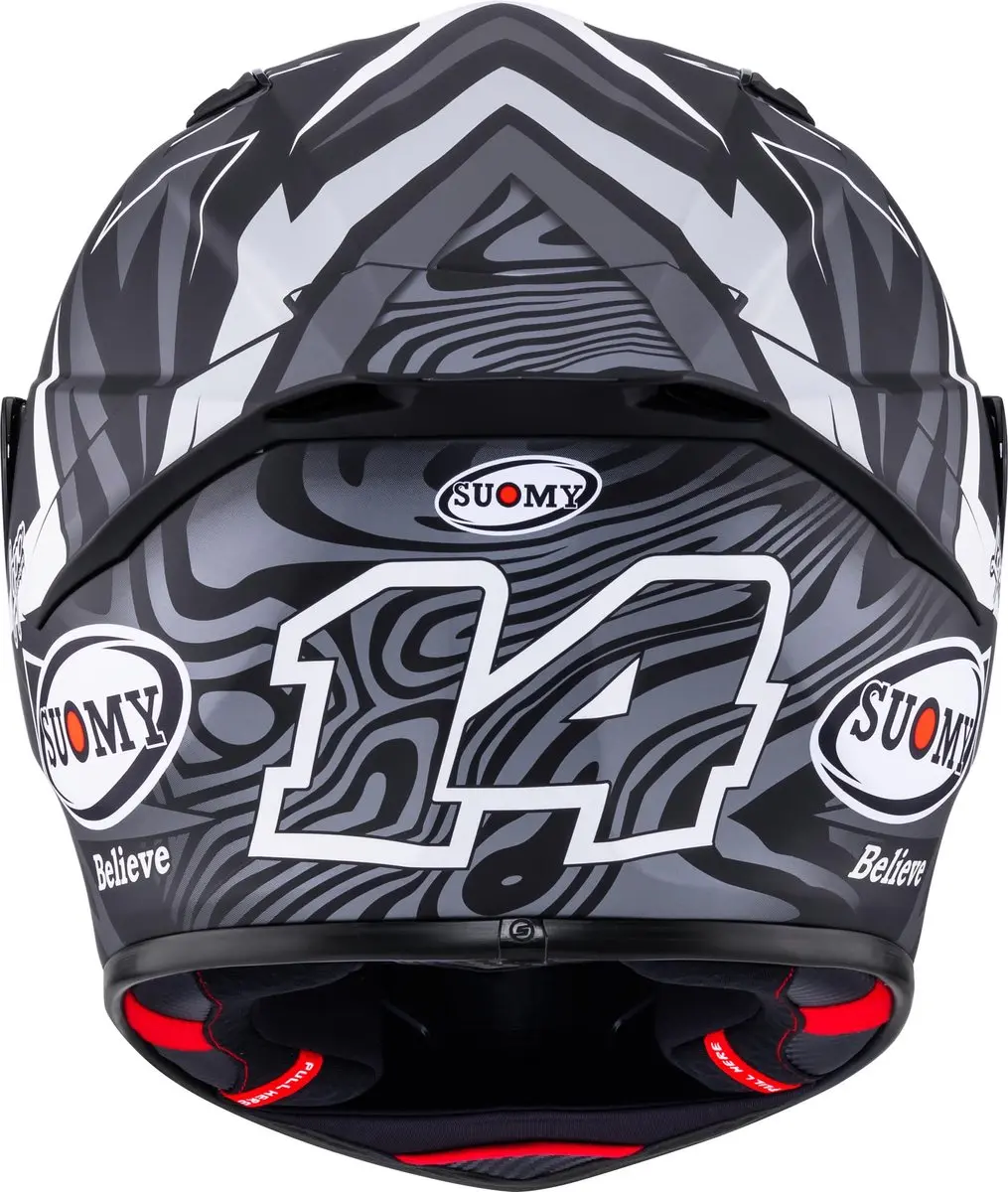 Suomy Track-1 Sam Lowes Replica 2025 Helm - S - Zwart