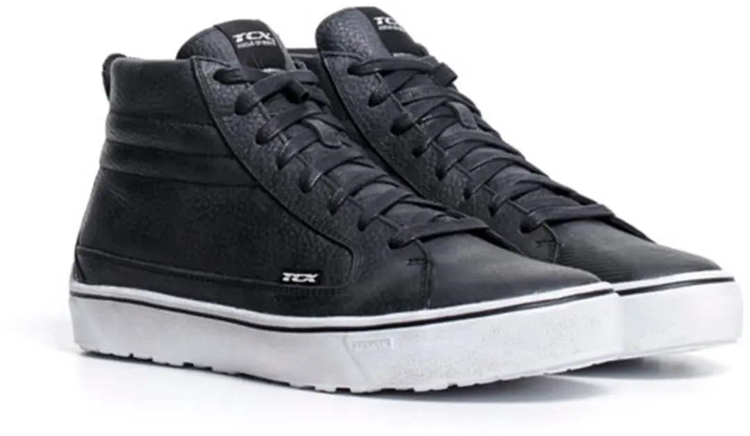 TCX Street 3 WP Zwart Wit Motorschoenen