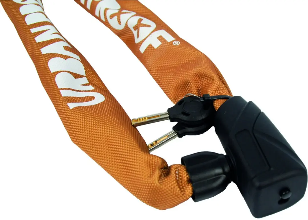URBAN PROOF UP400594 Kettingslot 8mm 100cm - Geel