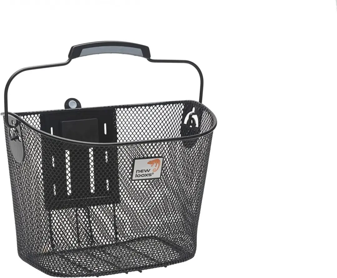 New Looxs Toscane SmartLock Afneembare Fietsmand - 19L - Zwart - afbeelding 4 van 6