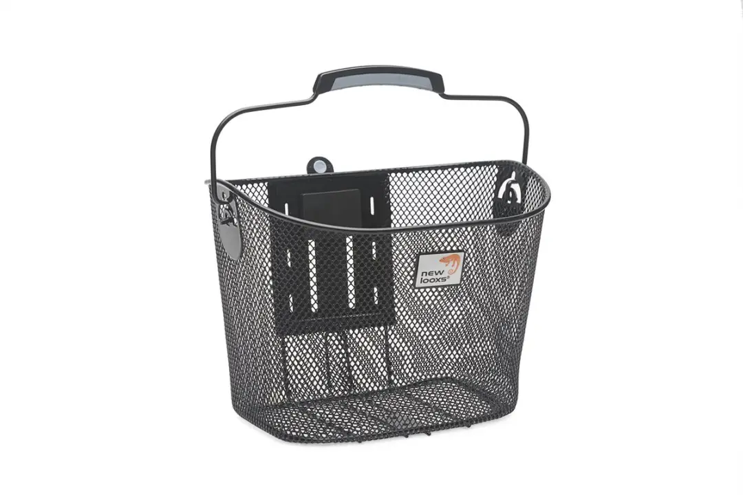New Looxs Toscane SmartLock Afneembare Fietsmand - 19L - Zwart - afbeelding 2 van 6