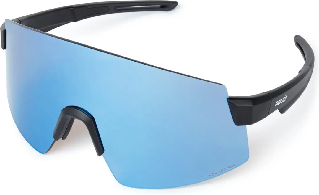 AGU Vigor XL HDII Bril - Zwart - 2 Extra Lenzen
